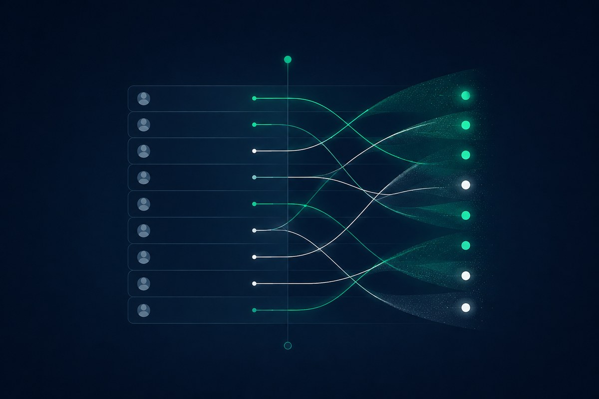 Graphique d'un classement projeté avec points acquis et points estimés